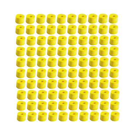 Shure EAYLF1-100 Foam Sleeves for Shure Sound Isolation Earphones (Yellow, 50 Pairs) — Being Shipped