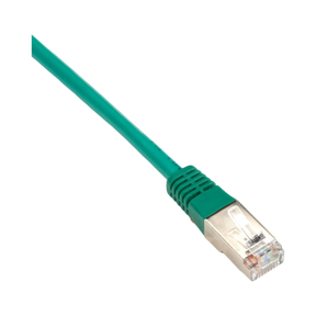 Black Box 15ft Shielded CAT6 Ethernet Cable (Green) — Being Shipped