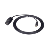 Black Box 16ft USB 2.0 Active Repeater Type A Male to Type A Female Cable (Black) — Being Shipped