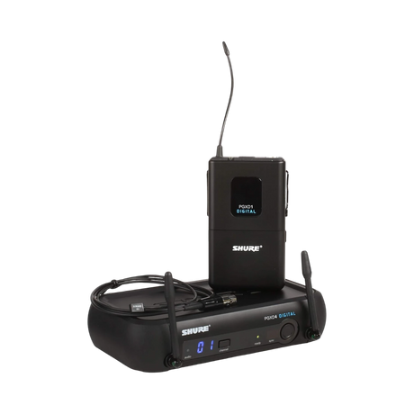 Shure PGXD14/93 Digital Wireless Omni Lavalier Microphone System (900 MHz) — Being Shipped