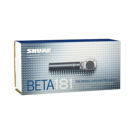 Shure BETA 181/BI Figure 8 Compact Side-Address Instrument Microphone — Being Shipped