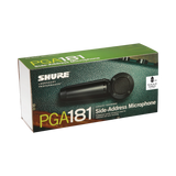 Shure PGA181 Side-Address Condenser Microphone (XLR Cable) — Being Shipped