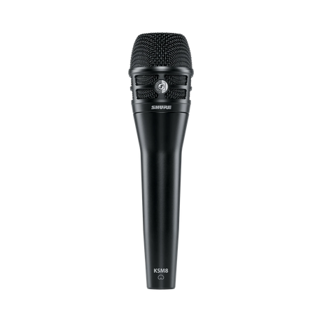 Shure KSM8/B Dualdyne Dynamic Handheld Vocal Microphone (Black) — Being Shipped