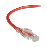 Black Box 10ft GigaTrue 3 CAT6 550-MHz Snagless Ethernet Cable (Red) — Being Shipped