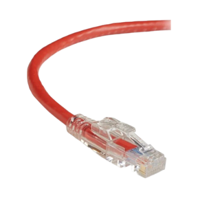 Black Box 10ft GigaTrue 3 CAT6 550-MHz Snagless Ethernet Cable (Red) — Being Shipped