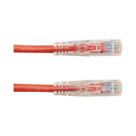 Black Box 10ft GigaTrue 3 CAT6 550-MHz Snagless Ethernet Cable (Red) — Being Shipped