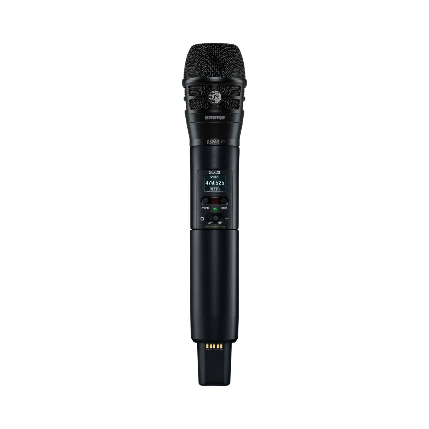Shure SLXD24/K8B Digital Wireless Handheld Microphone System with KSM8 Capsule — Being Shipped