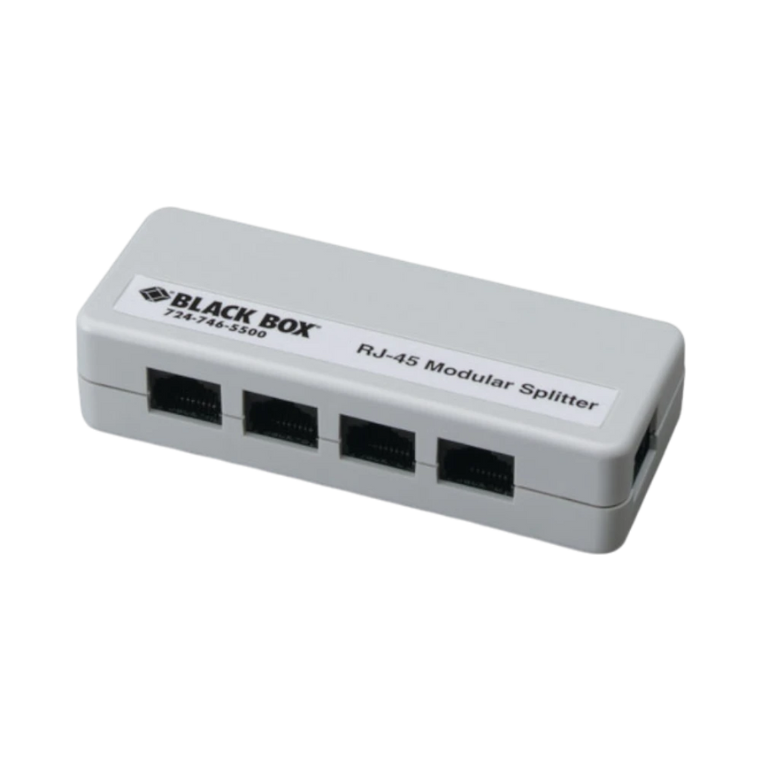 Black Box A-Pin RJ45 1 RJ45 to 4 RJ45 Modular Splitter — Being Shipped
