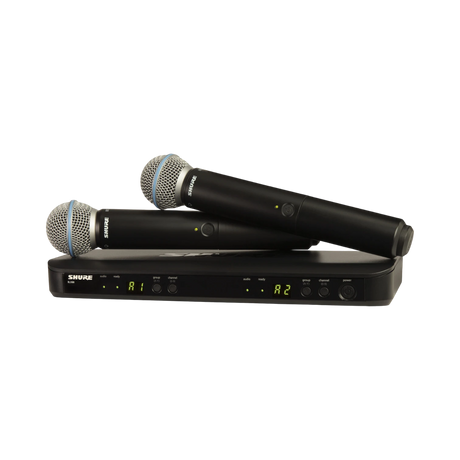Shure BLX288/B58 Dual-Channel Wireless Handheld Microphone System — Being Shipped