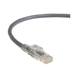 Black Box 3ft GigaTrue 3 Cat6 550MHz Lockable Ethernet Cable (Gray) — Being Shipped