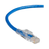 Black Box 10ft GigaTrue 3 CAT6 550MHz Lockable Patch Cable (Blue) — Being Shipped