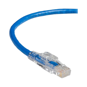 Black Box 10ft GigaTrue 3 CAT6 550MHz Lockable Patch Cable (Blue) — Being Shipped