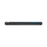 Black Box 24-Port CAT5e Feed-Through Patch Panel 19" Rack — Being Shipped