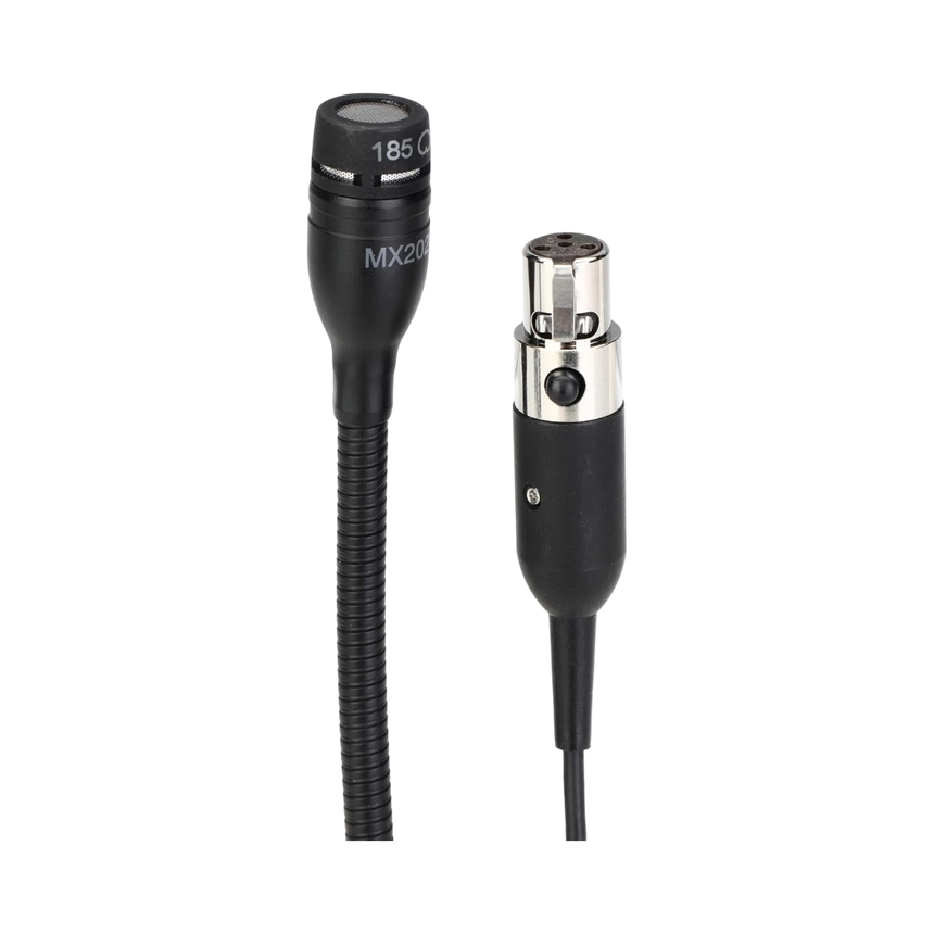 Shure MX202BC Microphone With In-Line Preamp (Black) — Being Shipped
