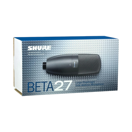 Shure Beta 27 Supercardioid Condenser Microphone — Being Shipped