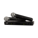 Shure BLX288/PG58 Dual-Channel Wireless Handheld Microphone System with PG58 Capsules — Being Shipped