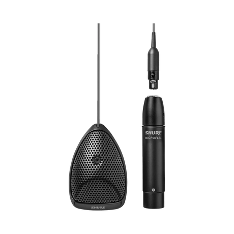 Shure MX391 Microflex Omnidirectional Boundary Microphone (Black) — Being Shipped
