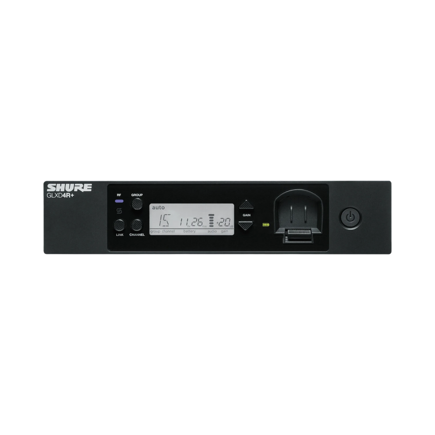Shure GLXD14R+ Dual-Band Cardioid Wireless Presenter Rack System — Being Shipped