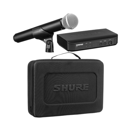 Shure BLX24/SM58 Wireless Handheld Microphone System with SM58 Capsule — Being Shipped
