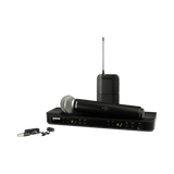 Shure BLX1288/W85 Dual-Channel Wireless Combo Lavalier & Handheld Microphone System — Being Shipped