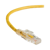 Black Box 3ft CAT6 550MHz Locking Ethernet Patch Cable (Yellow) — Being Shipped