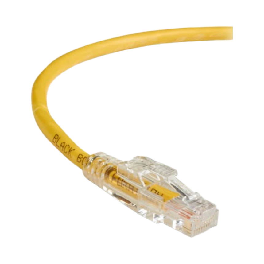 Black Box 3ft CAT6 550MHz Locking Ethernet Patch Cable (Yellow) — Being Shipped