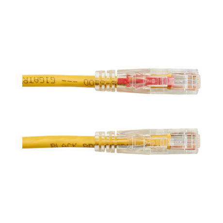 Black Box 3ft CAT6 550MHz Locking Ethernet Patch Cable (Yellow) — Being Shipped