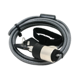 Brenthaven 6.5ft Notebook Cable Lock Master Keyed Zinc Alloy — Being Shipped