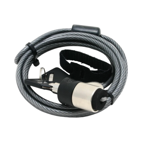 Brenthaven 6.5ft Notebook Cable Lock Master Keyed Zinc Alloy — Being Shipped