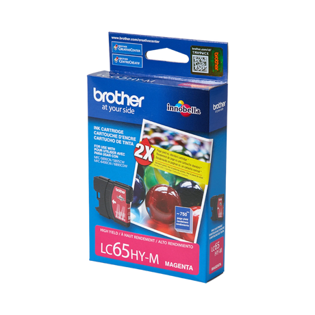 Brother LC65HYM High-Yield Magenta Ink Cartridge — Being Shipped
