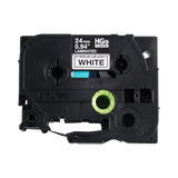 Brother 24mm Black on White Extra Strength Tape (5-Pack) — Being Shipped