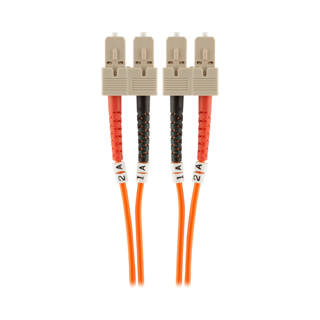Belkin 1m Orange Multimode Duplex Fiber Optic Patch Cable (Orange) — Being Shipped