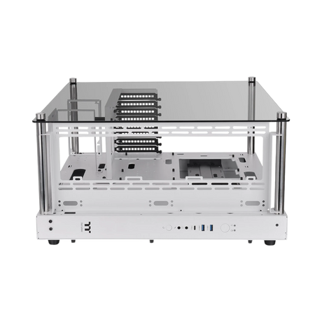 Thermaltake Core P3 TG Pro Snow Mid Tower Case (White) — Being Shipped