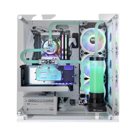 Thermaltake Core P3 TG Pro Snow Mid Tower Case (White) — Being Shipped