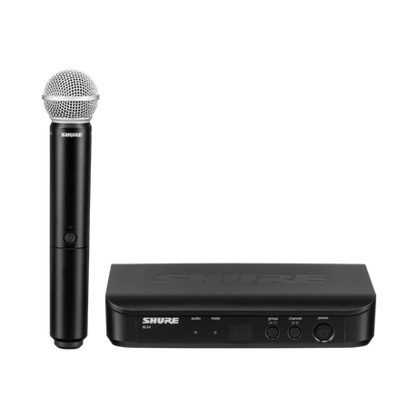 Shure BLX24/PG58 Wireless Handheld Microphone System with PG58 Capsule — Being Shipped