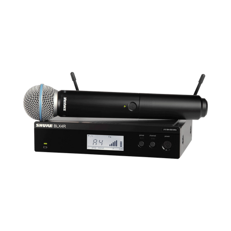 Shure BLX24R/B58 Rackmount Wireless Handheld Microphone System — Being Shipped