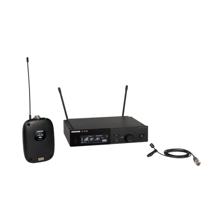 Shure SLXD14/93 Digital Wireless Omni Lavalier Microphone System (G58: 470 to 514 MHz) — Being Shipped