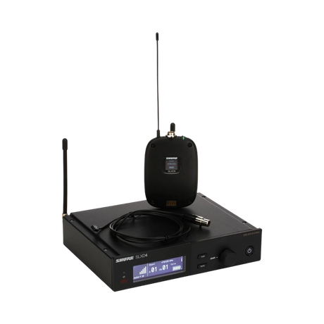 Shure SLXD14/93 Digital Wireless Omni Lavalier Microphone System (G58: 470 to 514 MHz) — Being Shipped