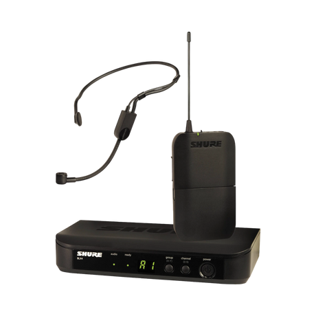 Shure BLX14/PGA31 Wireless Cardioid Headset Microphone System (H11: 572 to 596 MHz) — Being Shipped