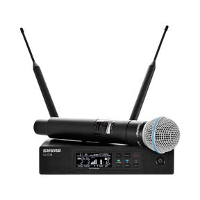 Shure QLXD24/B58 Digital Wireless Handheld Microphone System with Beta 58A Capsule — Being Shipped