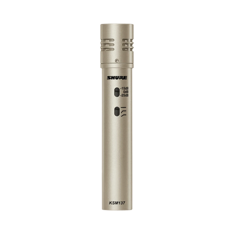 Shure KSM137/SL ST PAIR Cardioid Microphone (Stereo Pair) — Being Shipped