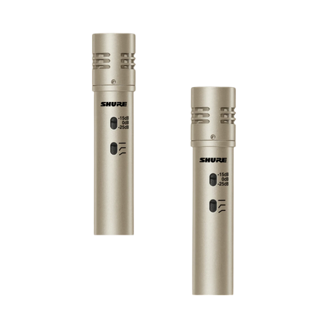 Shure KSM137/SL ST PAIR Cardioid Microphone (Stereo Pair) — Being Shipped