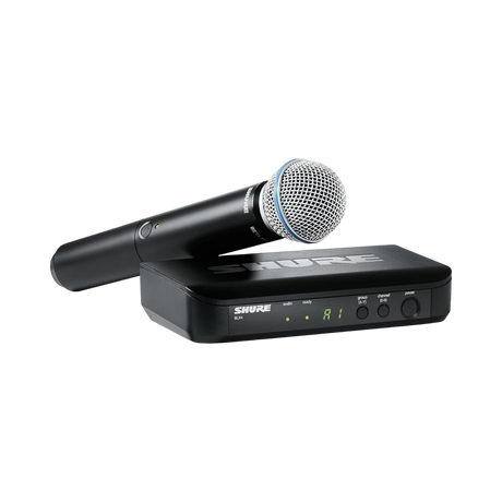 Shure BLX24/B58 Wireless Handheld Microphone System with Beta 58A Capsule — Being Shipped