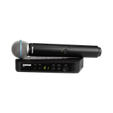 Shure BLX24/B58 Wireless Handheld Microphone System with Beta 58A Capsule — Being Shipped