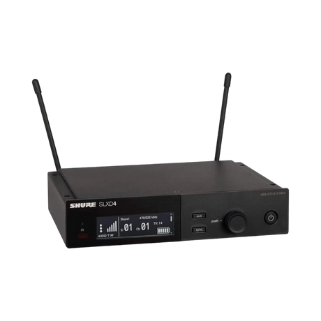 Shure SLXD14/DL4B Digital Wireless DuraPlex Omni Lavalier Microphone System — Being Shipped