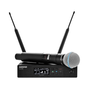 Shure QLXD24/B58 Digital Wireless Handheld Microphone System with Beta 58A Capsule — Being Shipped