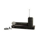 Shure BLX1288/CVL Dual-Channel Wireless Combo Lavalier & Handheld Microphone System — Being Shipped