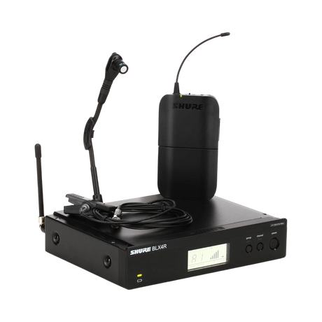 Shure BLX14R/B98 Rackmount Wireless Cardioid Instrument Microphone System — Being Shipped