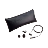 Shure WL183 Omnidirectional Lavalier Microphone with TA4F Connector (Black) — Being Shipped