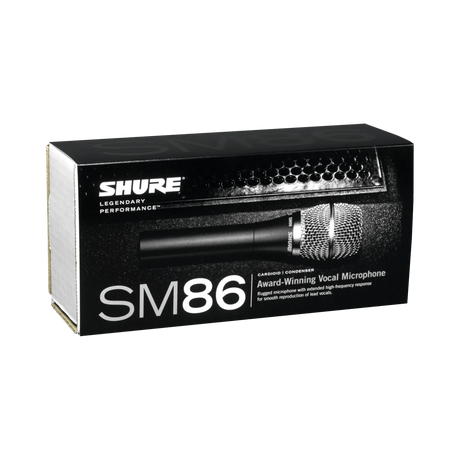 Shure SM86 Cardioid Condenser Vocal Handheld Microphone — Being Shipped